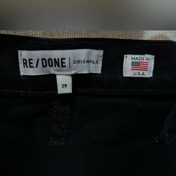 Re/Done | High Rise Ankle Crop - Picture 6 of 7